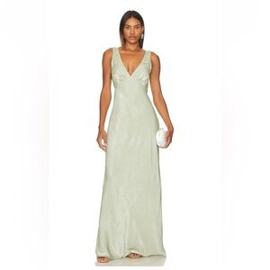 RESA Violet Dress in Sage Size Medium New with Tags